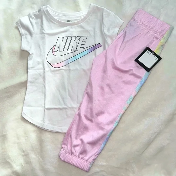 Nike Matching Sets Girls Nike Sweatpants And Tee Set Poshmark